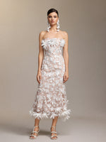 Load image into Gallery viewer, Kater Sleeveless Flowers Lace Maxi Dress