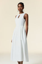 Load image into Gallery viewer, Resber Round Neck Sleeveless Maxi Dress