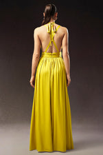Load image into Gallery viewer, Habane Sleeveless V-Neck Slit Maxi Dress