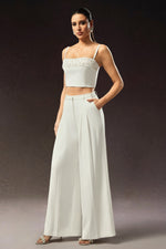 Load image into Gallery viewer, Zaysha Sleeveless Diamond Flower Maxi Two-Piece Set