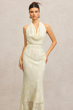 Load image into Gallery viewer, Ella Sleeveless Folds Maxi Dress