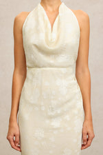 Load image into Gallery viewer, Ella Sleeveless Folds Maxi Dress