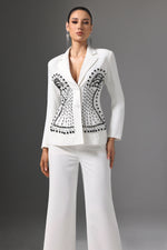 Load image into Gallery viewer, Jayne Symmetrical Beaded Suit