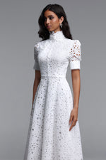 Load image into Gallery viewer, Kitsu Short Sleeve Midi Dress	
