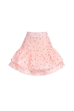 Load image into Gallery viewer, Sahara Rufflede Dot Printed Bowknot Top And Skirt Two-Piece Set