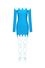 Load image into Gallery viewer, Quana Mini Dress - Blue