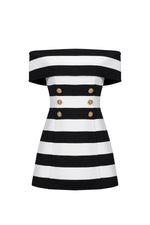 Load image into Gallery viewer, Yonce Off-the-Shoulder Bandage Mini Dress