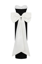Load image into Gallery viewer, Raidah Sleeveless Bow Hollowed out Bandage Maxi Dress