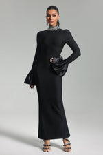 Load image into Gallery viewer, Virginie Diamante Bandage Maxi Dress